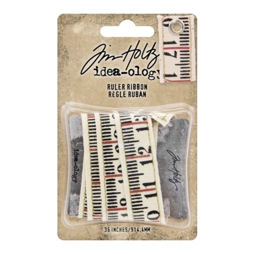 Idea-ology Tim Holtz Ruler Ribbon (1yard) (TH93955)
