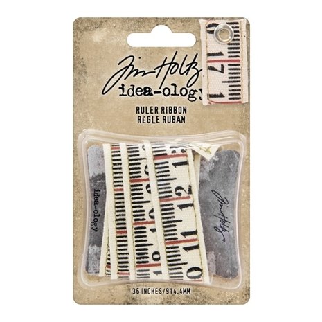 Idea-ology Tim Holtz Ruler Ribbon (1yard) (TH93955)