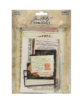 Idea-ology Tim Holtz Layers Renmants (33pcs) (TH93956