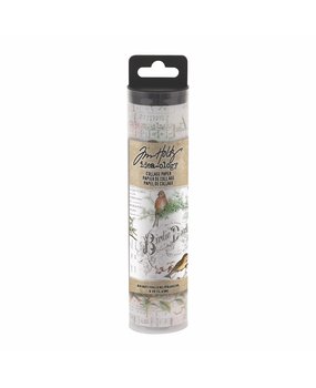 Idea-ology Tim Holtz Collage Paper Aviary (6yards) (TH93706) Idea-ology Tim Holtz Collage Paper Aviary (6yards) (TH93706)