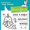 Lawn Fawn Winter Narwhal Clear Stamps (LF2038) (OUTLET) Lawn Fawn Winter Narwhal Clear Stamps (LF2038) (OUTLET)