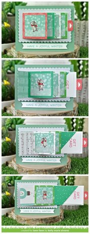 Lawn Fawn Flippin' Awesome Add-on Dies (LF2044) (OUTLET)