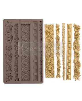 Re-Design with Prima Elegant Borders 5x8 Inch Mould (637163)