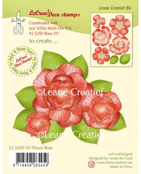 Leane Creatief Rose Clear Stamp (55.5459) (OUTLET)