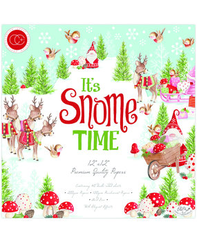 Craft Consortium It's Snome Time 12x12 Inch Paper Pad (CCPPAD011) (DISCONTINUED)