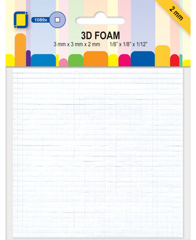 JEJE Produkt 3D Foam Squares Mini 3x3x2mm (3.3096) JEJE Produkt 3D Foam Squares Mini 3x3x2mm (3.3096)