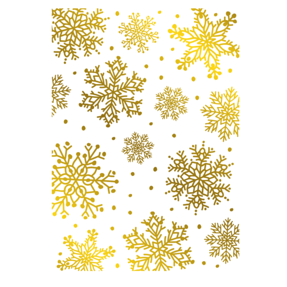 Gemini Foil Stamp Die Elements Snowflake Background (GEM-FS-ELE-SNBA) (DISCONTINUED)