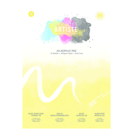 Docrafts A3 Acrylic Paper Pad (DOA 101106)