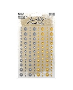 Idea-ology Tim Holtz Metallic Droplets (112pcs) (TH94016) (DISCONTINUED)