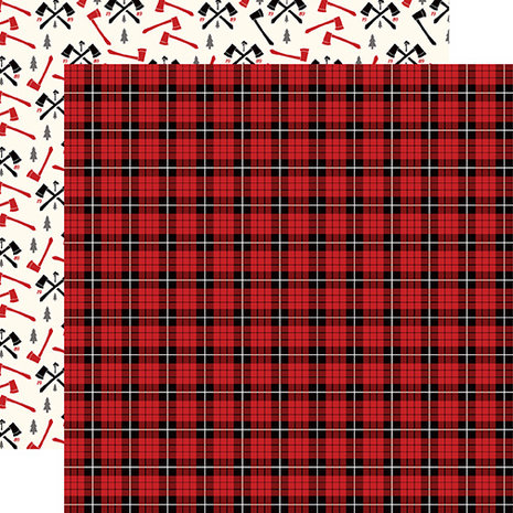 Echo Park Little Lumberjack 6x6 Inch Paper Pad (LL195023) (DISCONTINUED) Echo Park Little Lumberjack 6x6 Inch Paper Pad (LL195023) (DISCONTINUED)