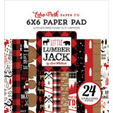 Echo Park Little Lumberjack 6x6 Inch Paper Pad (LL195023) (DISCONTINUED)