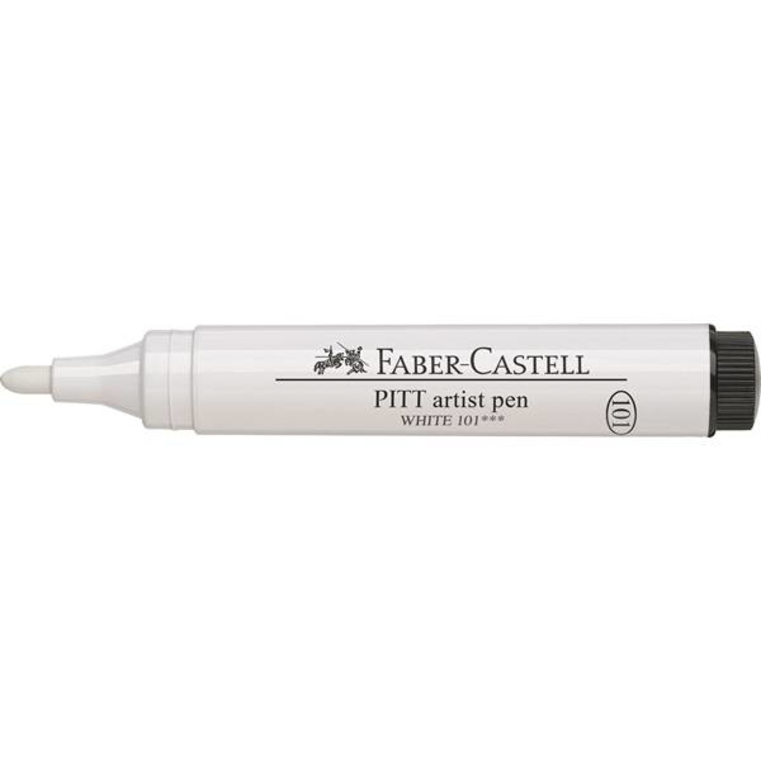 Faber Castell Feutre Pitt Artist Pen Big Brush 101 Blanc (FC-167601) -  Craftlines B.V.