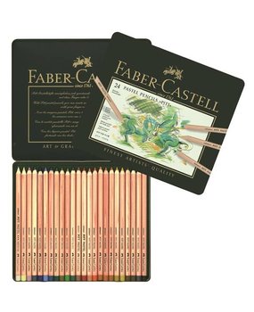 Faber Castell Crayon Pastel Pitt Etui Metalique 24 pcs (FC-112124)