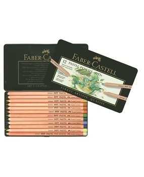 Faber Castell Pastelpotlood Pitt Metalen Etui a 12 Stuks (FC-112112)