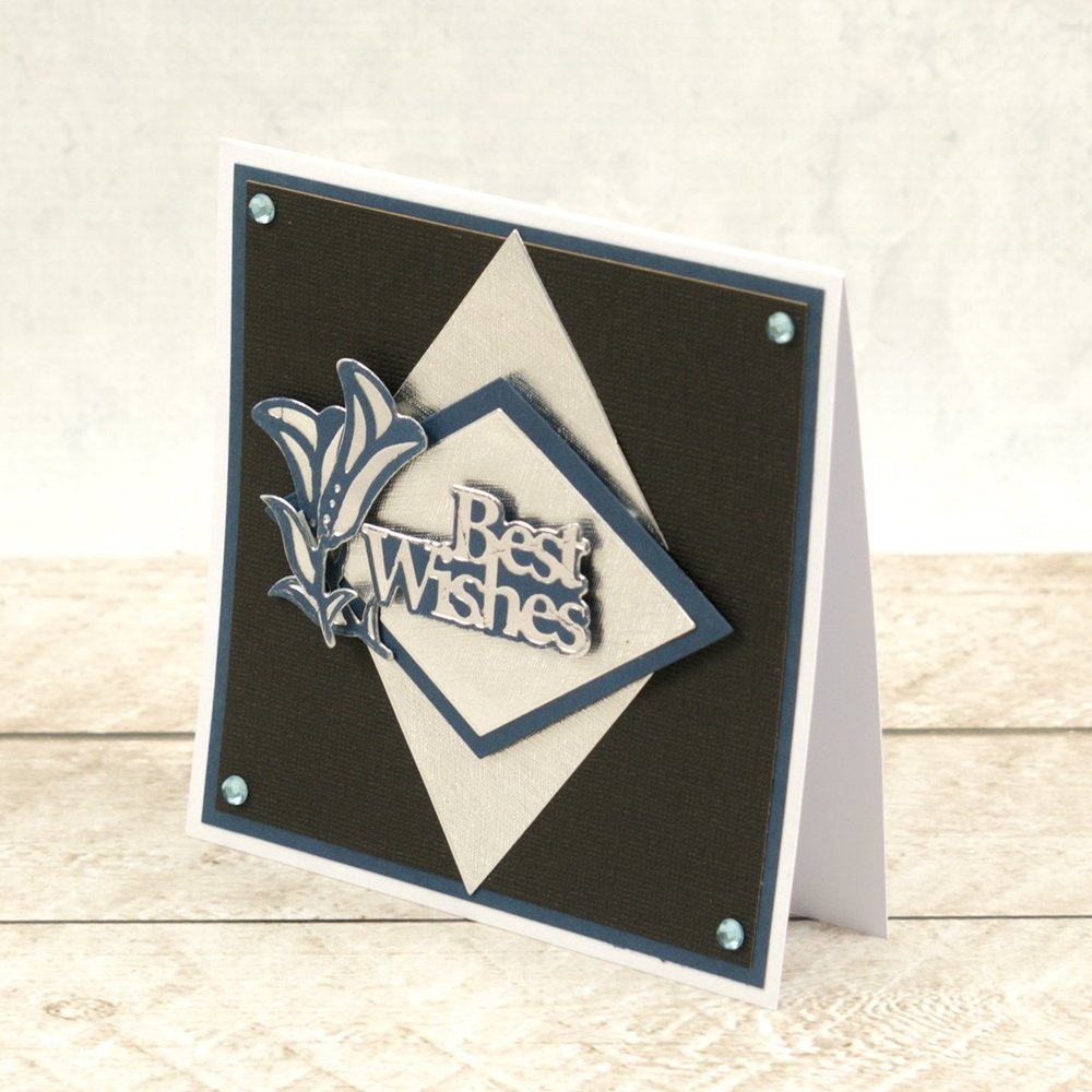 Couture Creations Best Wishes Sentiment Mini Cut, Foil and Emboss Dies (CO726716) (OUTLET) Couture Creations Best Wishes Sentiment Mini Cut, Foil and Emboss Dies (CO726716) (OUTLET)
