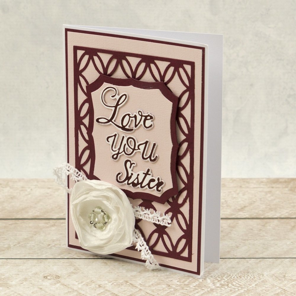 Couture Creations Love Sentiment & Heart Mini Cut, Foil and Emboss Dies (CO726720) (OUTLET)