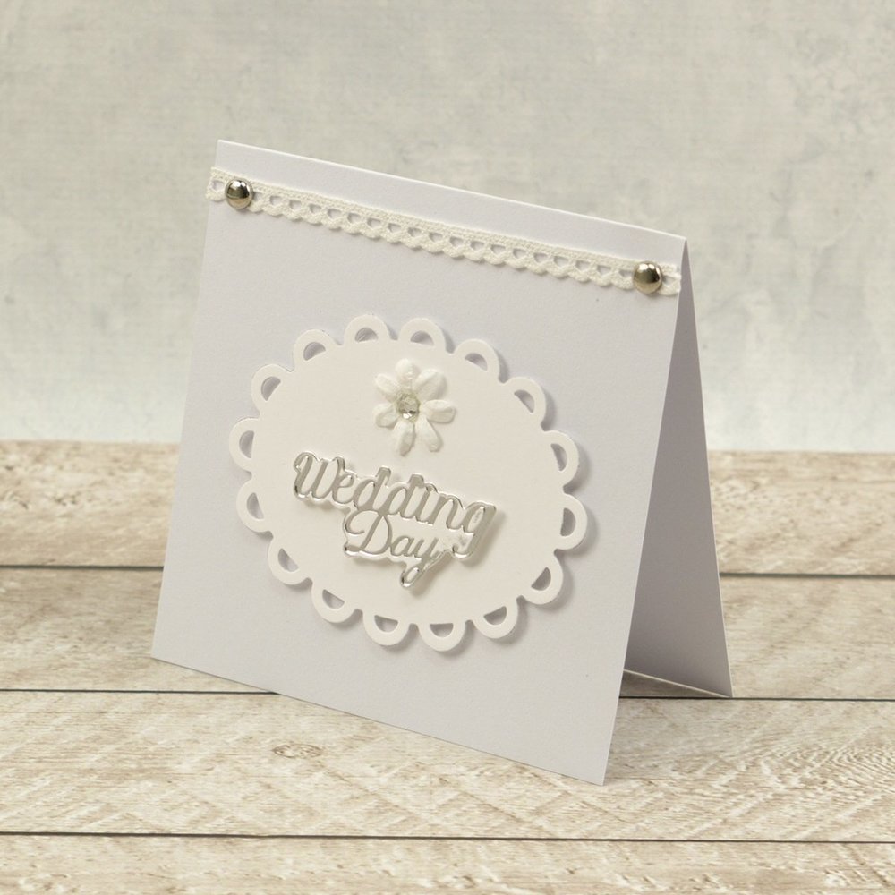 Couture Creations Wedding Day Sentiment Mini Cut, Foil and Emboss Die (CO726730) (OUTLET) Couture Creations Wedding Day Sentiment Mini Cut, Foil and Emboss Die (CO726730) (OUTLET)