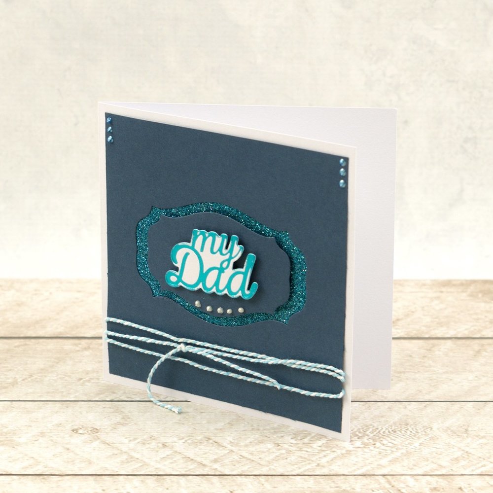 Couture Creations My Dad Sentiment Mini Cut, Foil and Emboss Dies (CO726731) (OUTLET) Couture Creations My Dad Sentiment Mini Cut, Foil and Emboss Dies (CO726731) (OUTLET)