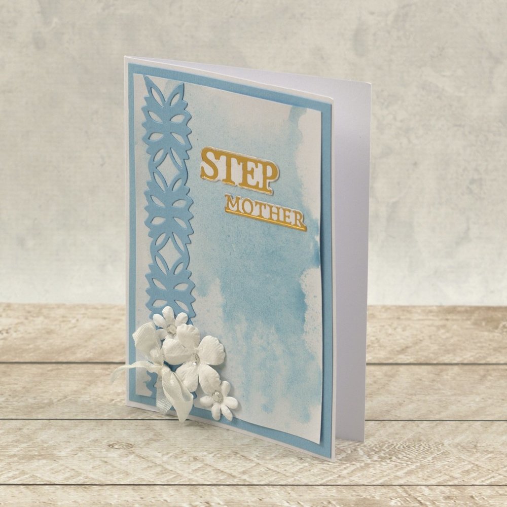 Couture Creations Step Sentiment Mini Cut, Foil and Emboss Dies (CO726732) (OUTLET)