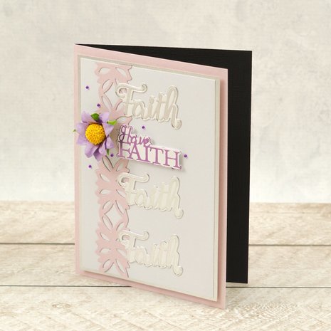 Couture Creations Have Faith Sentiment Mini Cut, Foil and Emboss Dies (CO726739) (OUTLET) Couture Creations Have Faith Sentiment Mini Cut, Foil and Emboss Dies (CO726739) (OUTLET)
