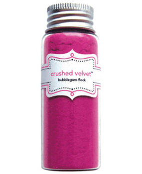 Doodlebug Design Bubblegum Crushed Velvet Flock (1787) (DISCONTINUED)