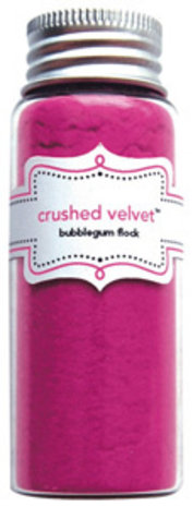 Doodlebug Design Bubblegum Crushed Velvet Flock (1787) (DISCONTINUED) Doodlebug Design Bubblegum Crushed Velvet Flock (1787) (DISCONTINUED)