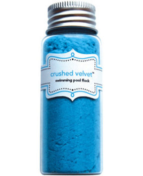 Doodlebug Design Swimming Pool Crushed Velvet Flock (1792) (DISCONTINUED)