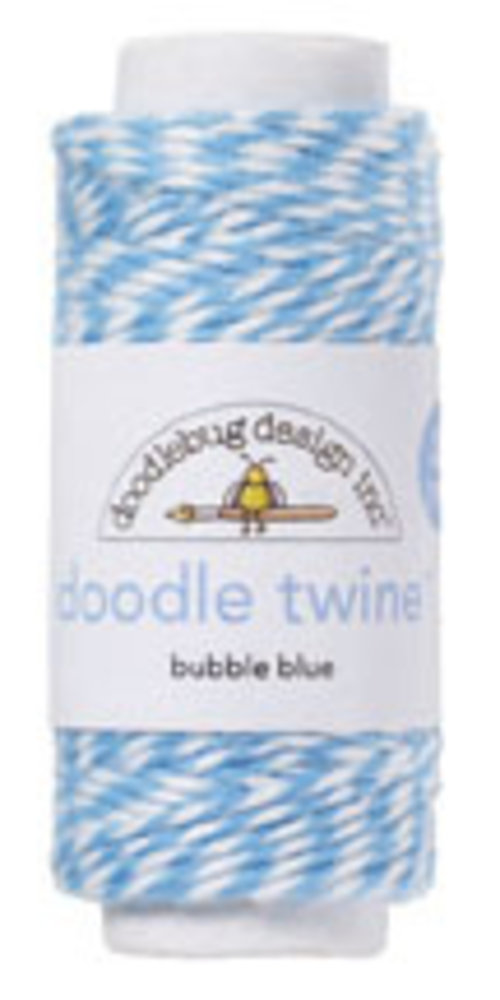 Doodlebug Design Bubble Blue Doodle Twine (2992) (DISCONTINUED) Doodlebug Design Bubble Blue Doodle Twine (2992) (DISCONTINUED)