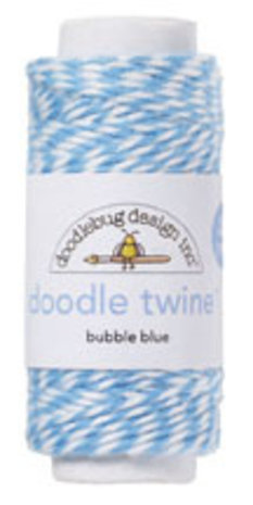 Doodlebug Design Bubble Blue Doodle Twine (2992) (DISCONTINUED) Doodlebug Design Bubble Blue Doodle Twine (2992) (DISCONTINUED)