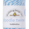 Doodlebug Design Bubble Blue Doodle Twine (2992) (OUTLET)