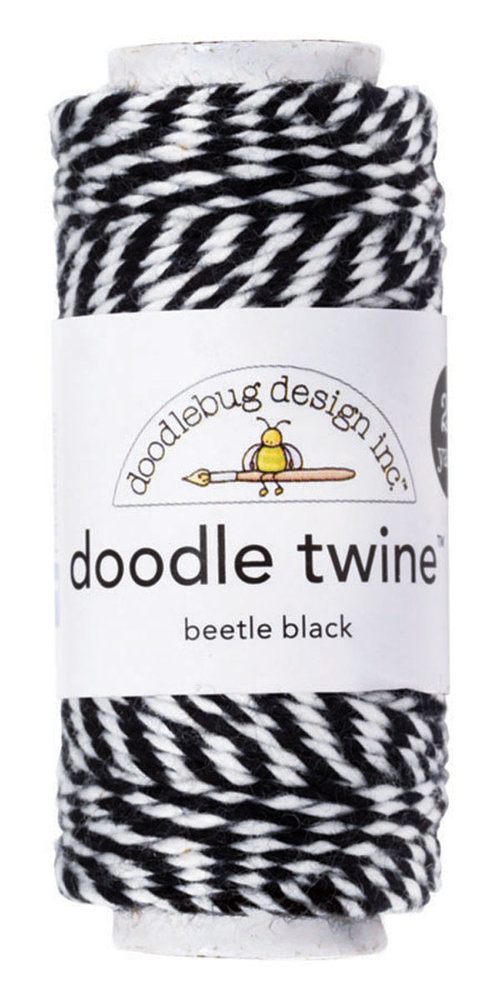 Doodlebug Design Beetle Black Doodle Twine (2994) (DISCONTINUED)