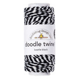 Doodlebug Design Beetle Black Doodle Twine (2994) (DISCONTINUED)