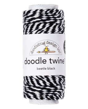 Doodlebug Design Beetle Black Doodle Twine (2994) (DISCONTINUED)