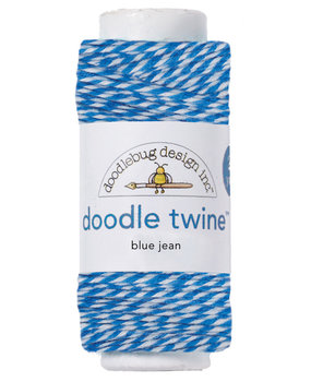 Doodlebug Design Blue Jean Doodle Twine (3207) (OUTLET)
