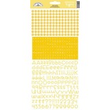 Doodlebug Design Bumblebee Teensy Type Stickers (3430) (DISCONTINUED)