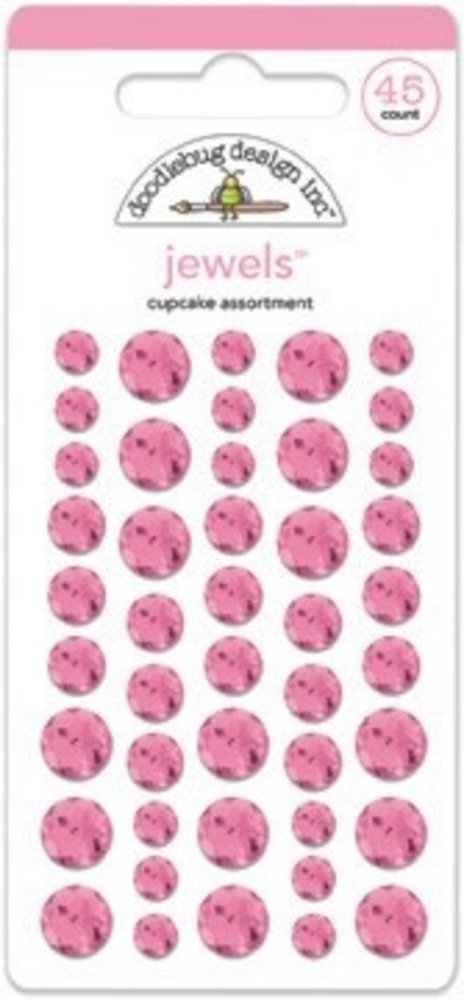 Doodlebug Design Cupcake Jewels (45pcs) (3502) (OUTLET) Doodlebug Design Cupcake Jewels (45pcs) (3502) (OUTLET)