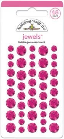 Doodlebug Design Bubblegum Jewels (45pcs) (3503) (OUTLET)
