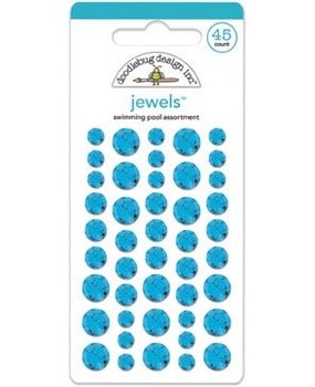 Doodlebug Design Swimming Pool Jewels (45pcs) (3508) (OUTLET)
