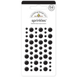 Doodlebug Design Beetle Black Sprinkles (54pcs) (4015) (DISCONTINUED)