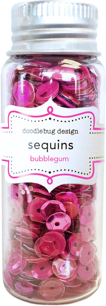Doodlebug Design Bubblegum Sequins (4257) (DISCONTINUED)