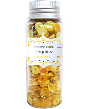 Doodlebug Design Bumblebee Sequins (4260) (DISCONTINUED)