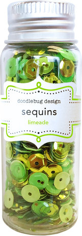 Doodlebug Design Limeade Sequins (4261) (DISCONTINUED) Doodlebug Design Limeade Sequins (4261) (DISCONTINUED)