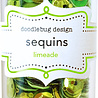 Doodlebug Design Limeade Sequins (4261) (OUTLET)