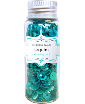 Doodlebug Design Swimming Pool Sequins (4262) (OUTLET)