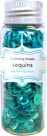 Doodlebug Design Swimming Pool Sequins (4262) (DISCONTINUED)