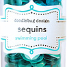 Doodlebug Design Swimming Pool Sequins (4262) (OUTLET)