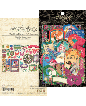 Graphic 45 Fashion Forward Die-cut Assortment (4501975) (OUTLET)