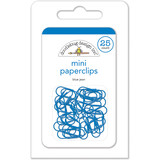 Doodlebug Design Blue Jean Mini Paperclips (25pcs) (4502) (DISCONTINUED)
