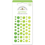 Doodlebug Design Limeade Glitter Sprinkles (54pcs) (4538) (DISCONTINUED)