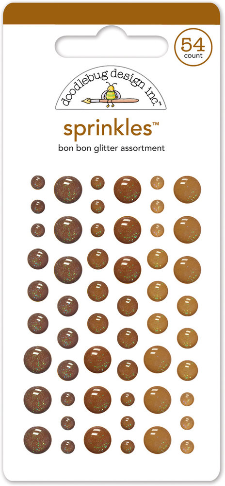 Doodlebug Design Bon Bon Glitter Sprinkles (54pcs) (4543) (DISCONTINUED) Doodlebug Design Bon Bon Glitter Sprinkles (54pcs) (4543) (DISCONTINUED)